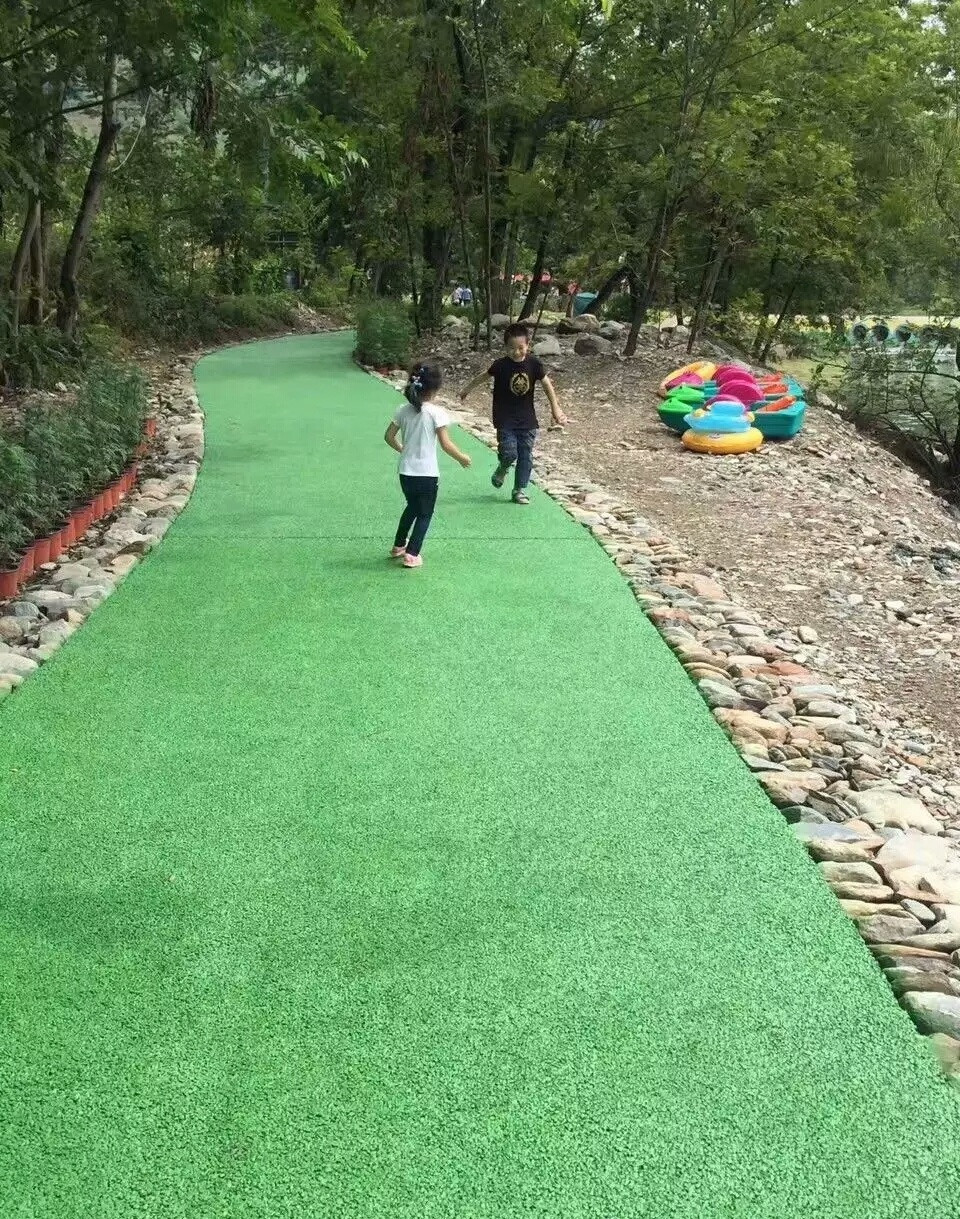 多彩透水地坪樣例