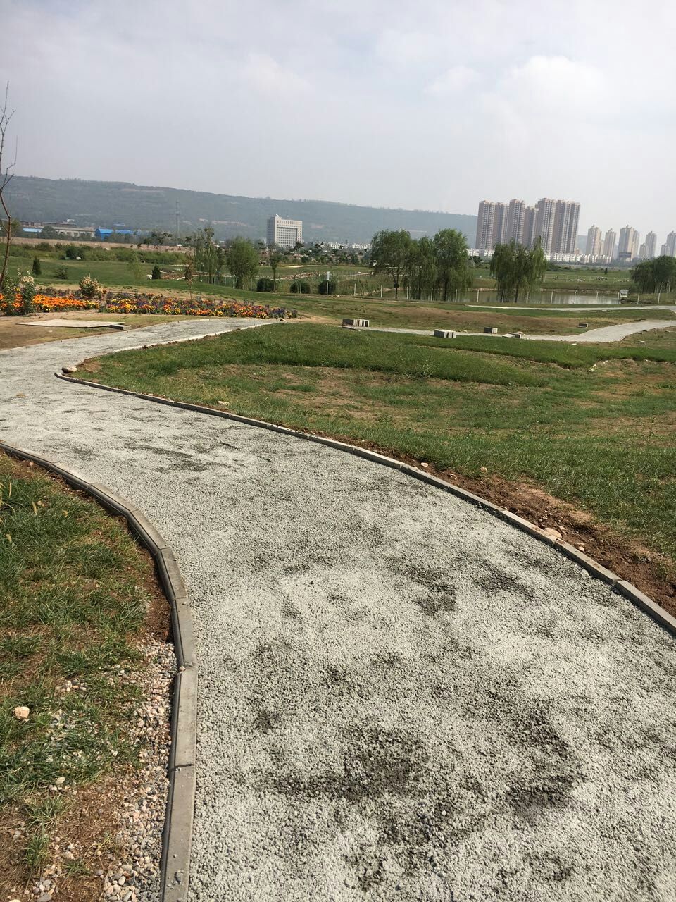 高爾夫球場(chǎng)透水地坪