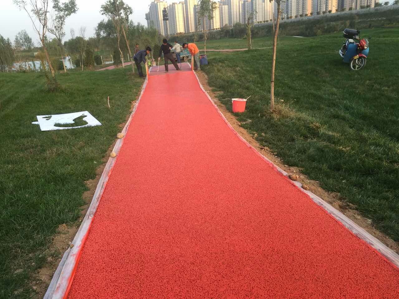 高爾夫球場(chǎng)透水地坪