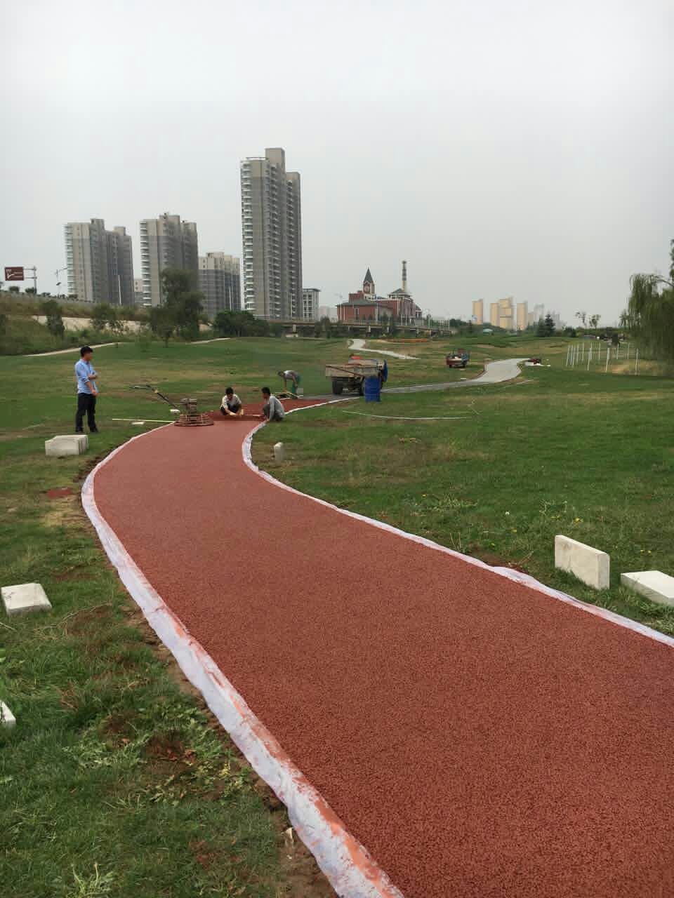 高爾夫球場(chǎng)透水地坪