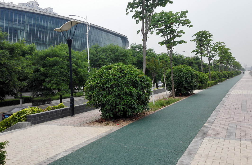 高新一路至三路透水健康步道