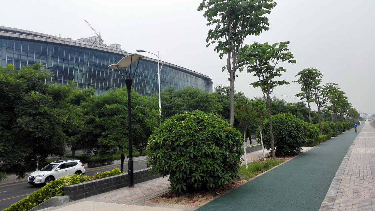 高新一路至三路透水健康步道