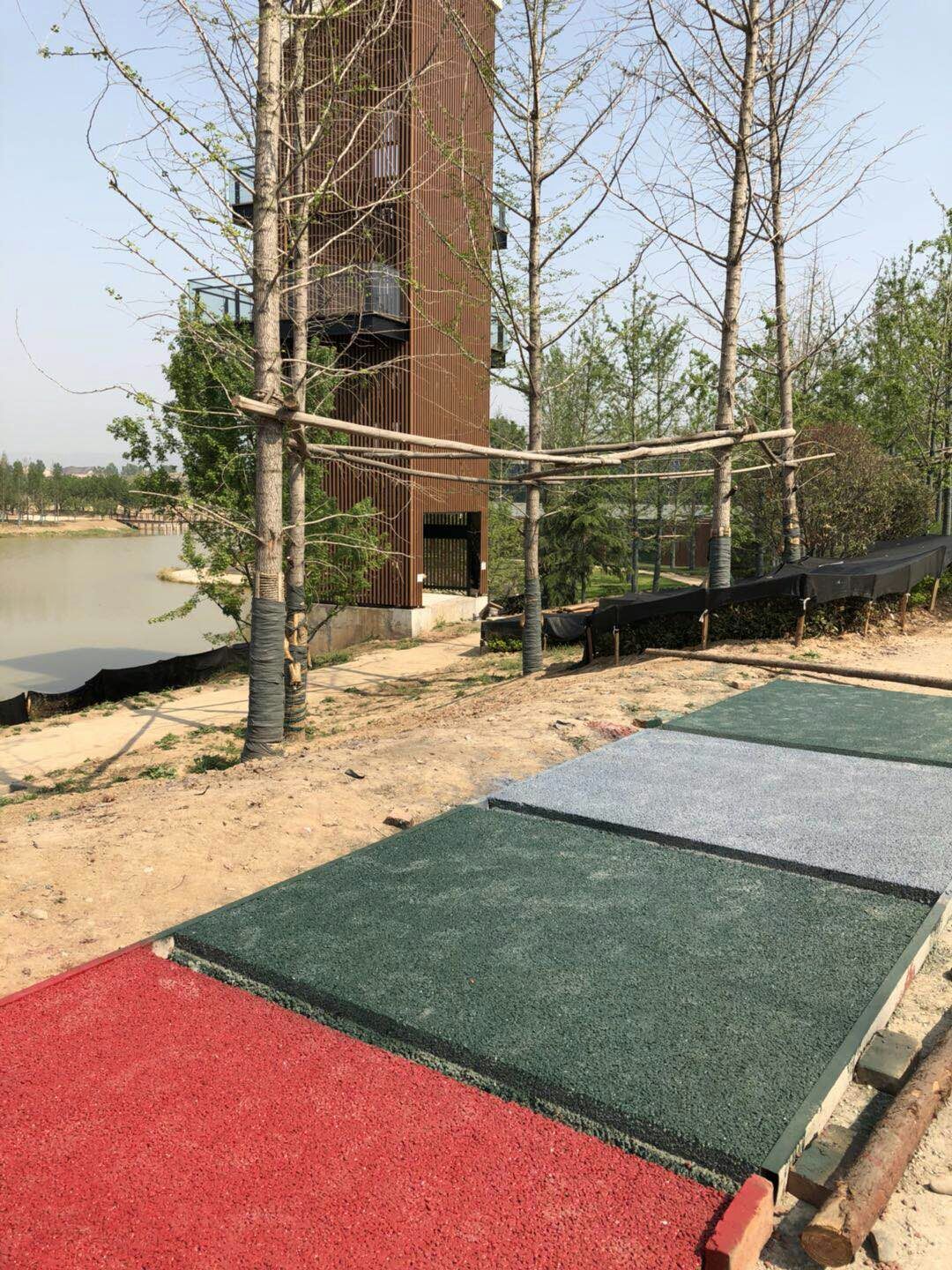 太公湖水系生態(tài)公園透水地坪