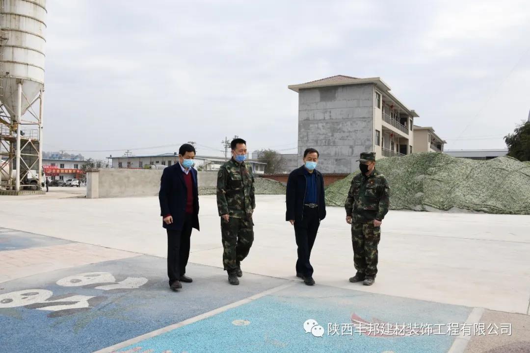市個私協(xié)黨委第一書記劉一良檢查指導豐邦復產(chǎn)復工