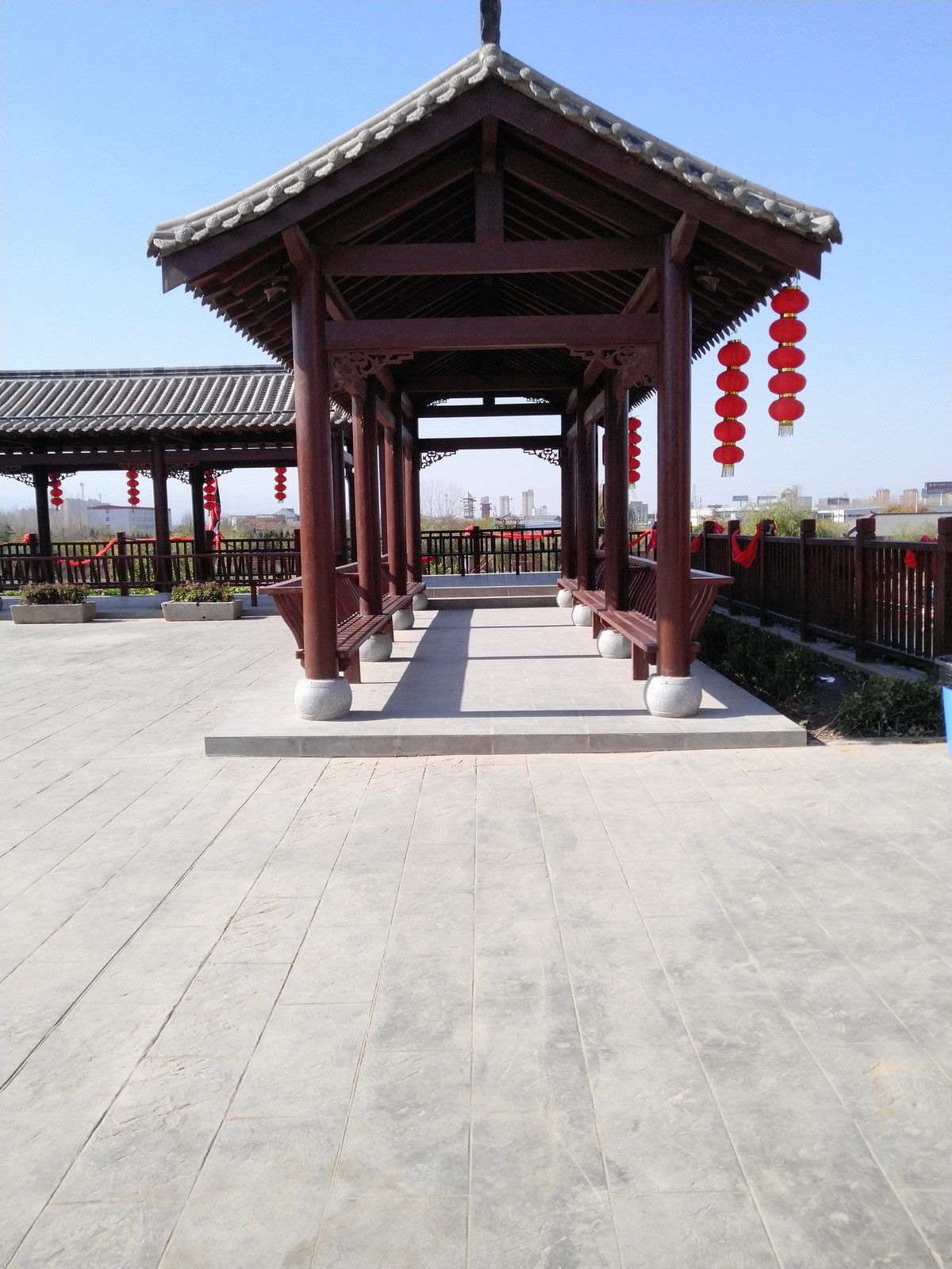 水城三國小鎮(zhèn)藝術(shù)壓印地坪