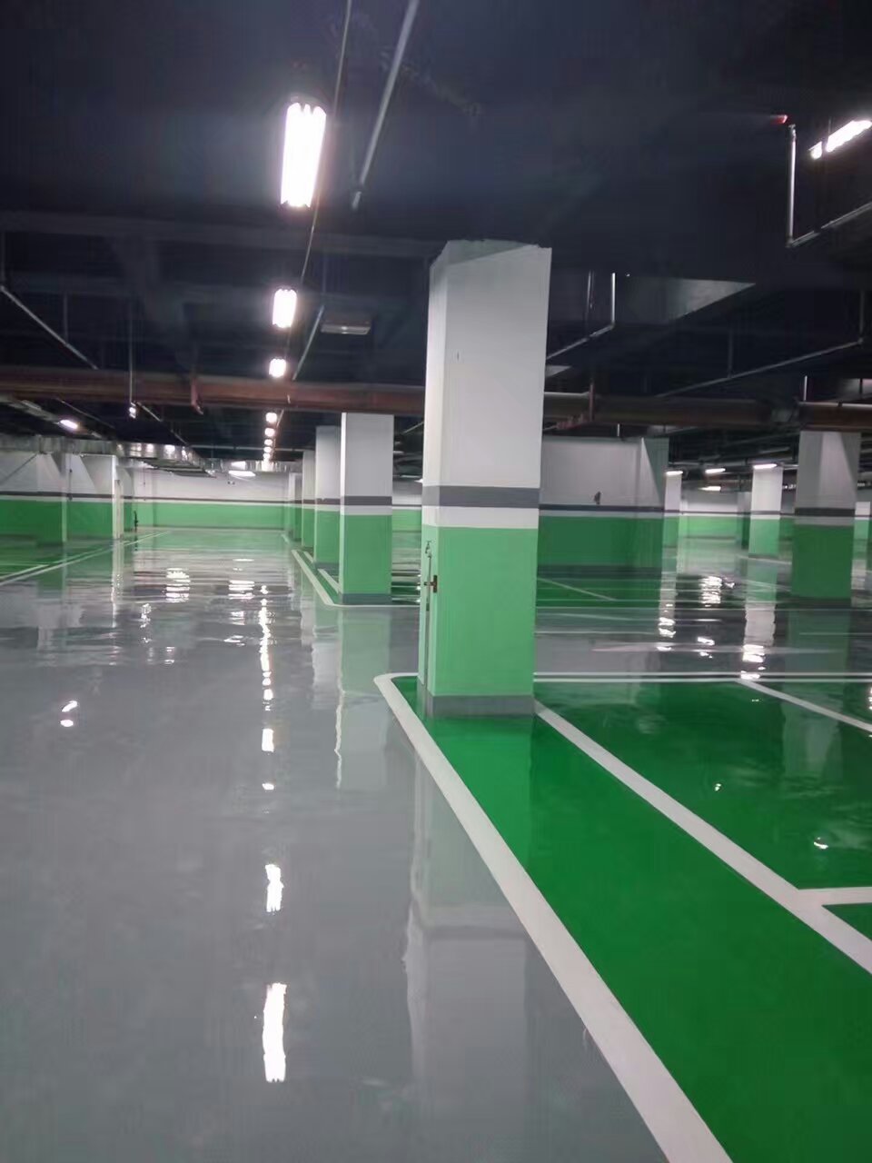 咸陽小區(qū)停車場