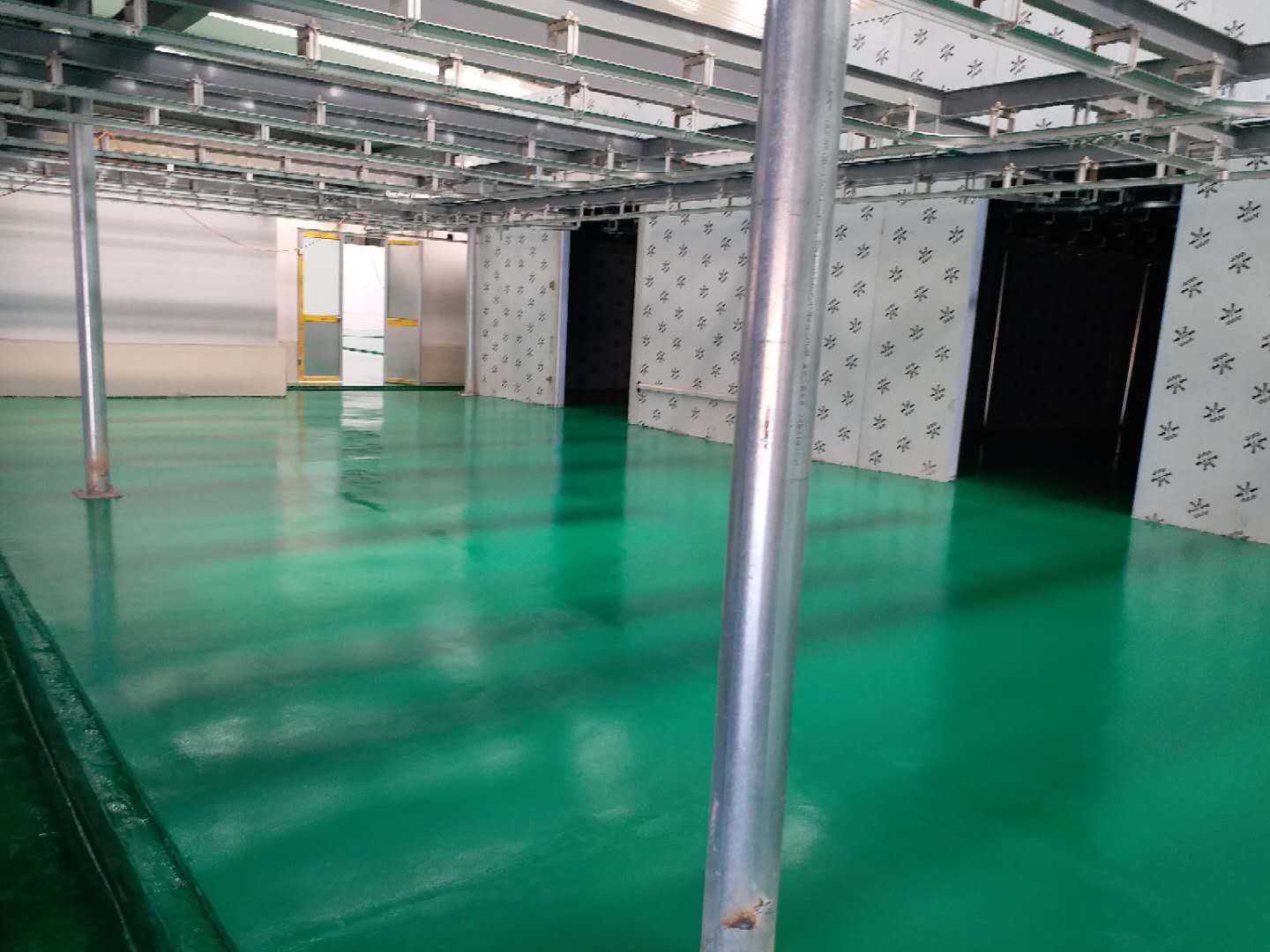 延安富縣某車間環(huán)氧地坪