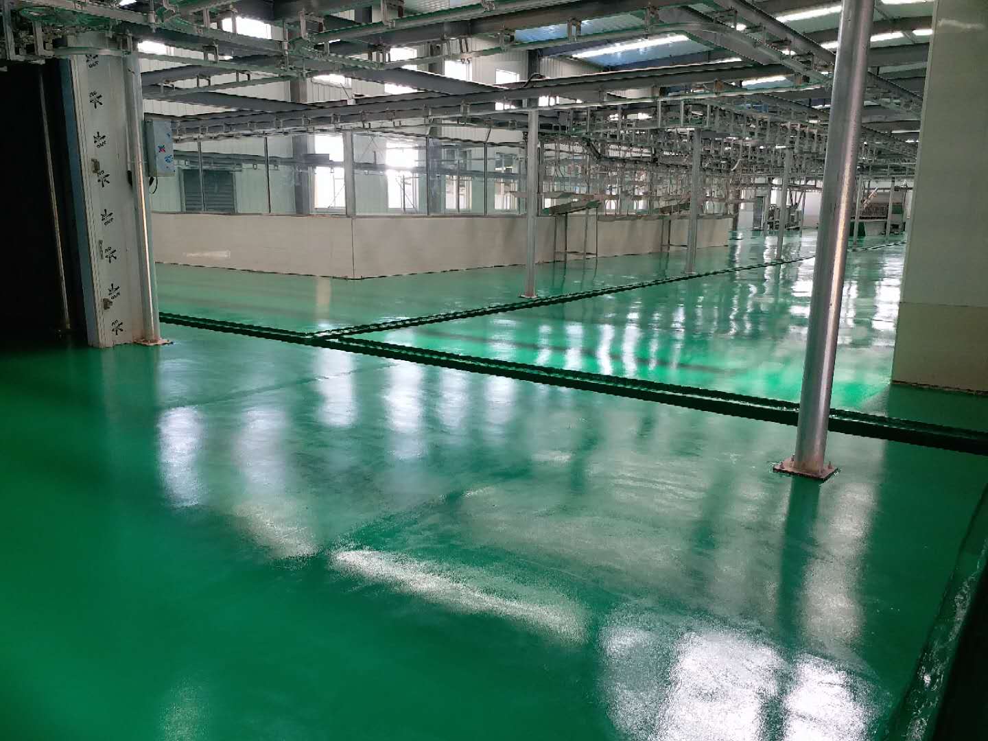 延安富縣某車間環(huán)氧地坪