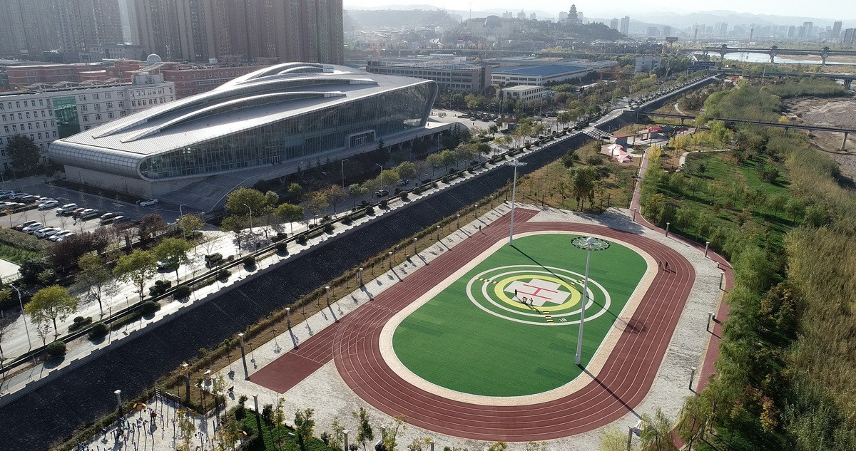 寶雞高新區(qū)濱河生態(tài)園停機(jī)坪、運(yùn)動(dòng)場(chǎng)
