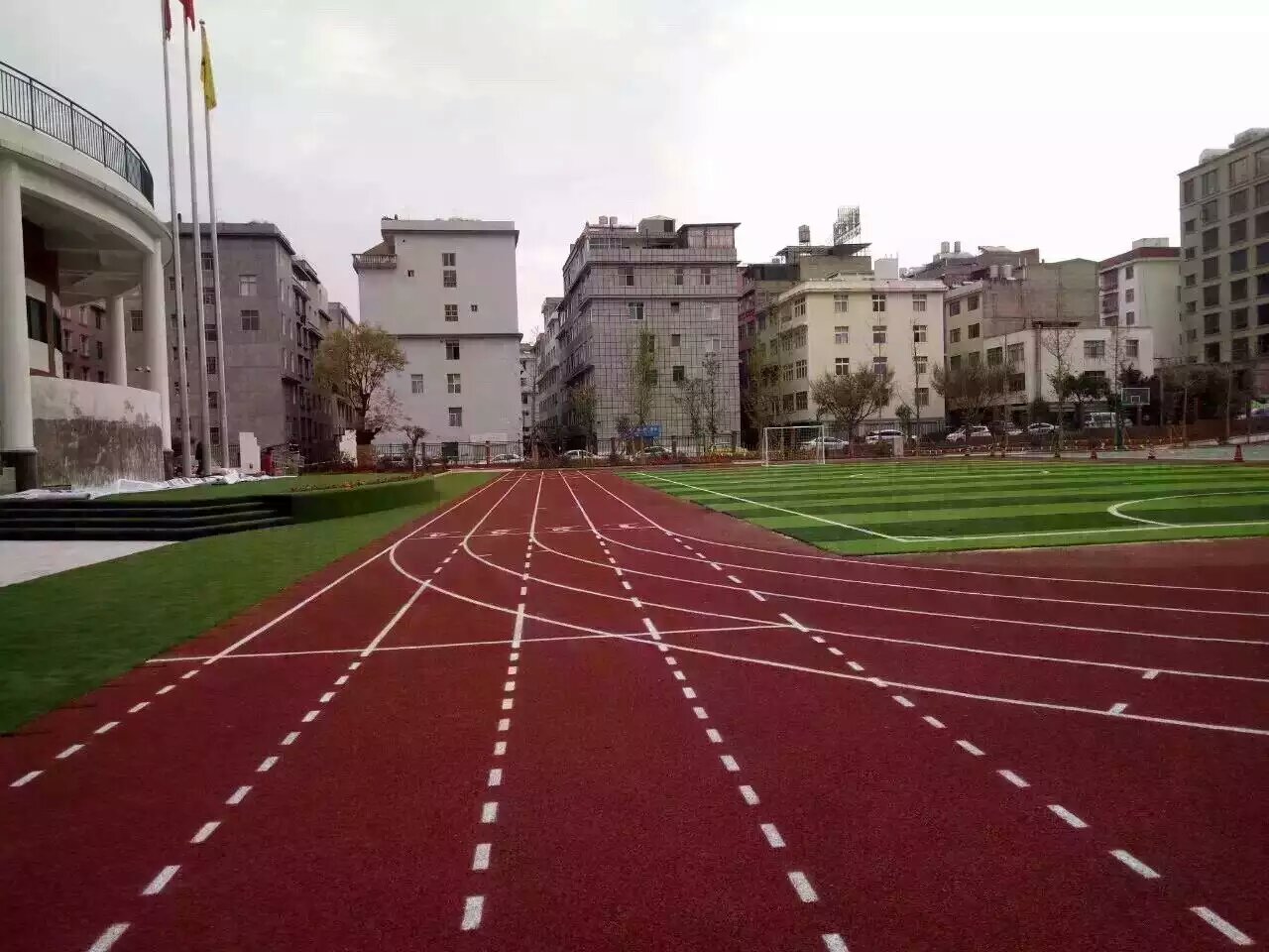 豐邦運動場坪展示