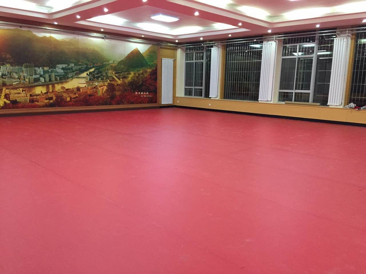 鳳縣工會活動中心PVC地坪