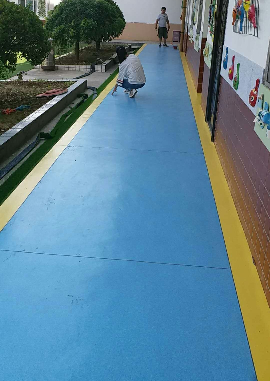 鳳縣河口幼兒園PVC地坪