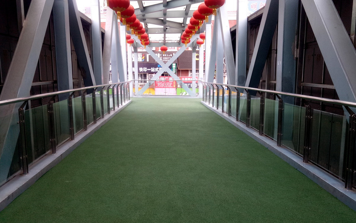 寶雞文理學(xué)院過街天橋