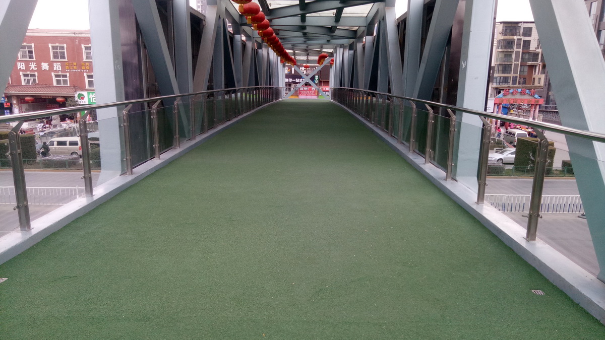 寶雞文理學(xué)院過街天橋