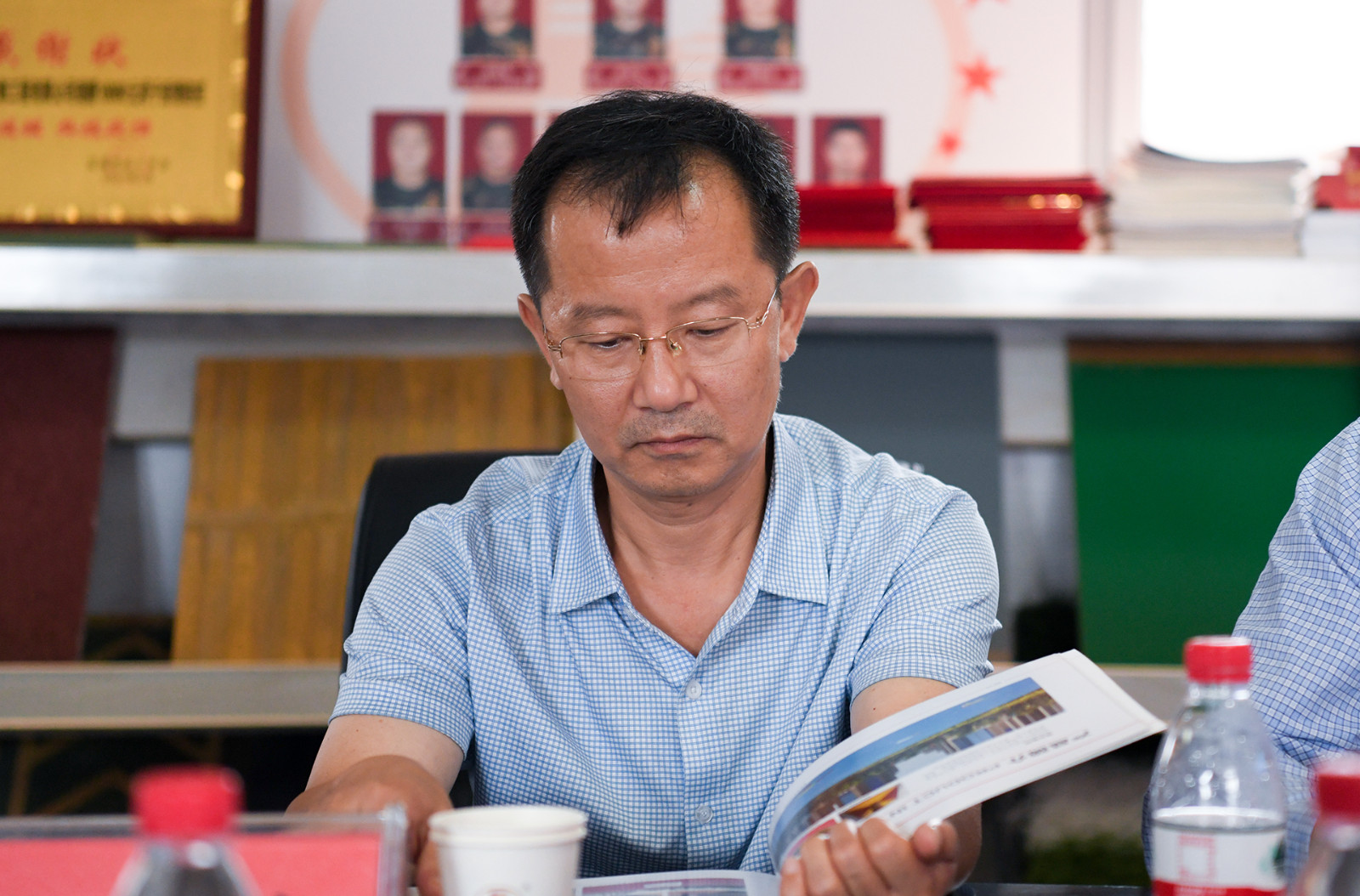 省退役軍人事務(wù)廳黨組書(shū)記，廳長(zhǎng)高中印一行蒞臨陜西豐邦調(diào)研指導(dǎo)