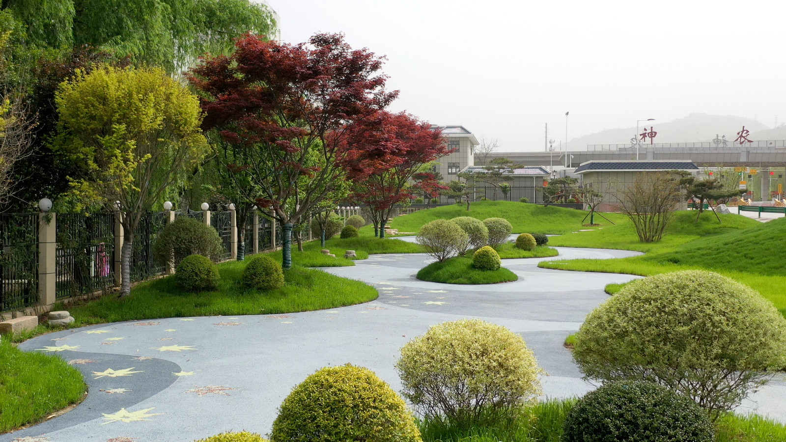 豐邦精品工程展示：繞城高速神農(nóng)出口休閑公園