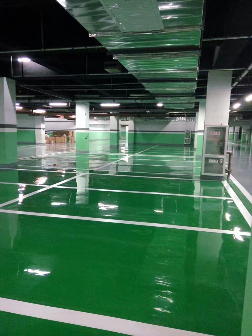咸陽小區(qū)停車場